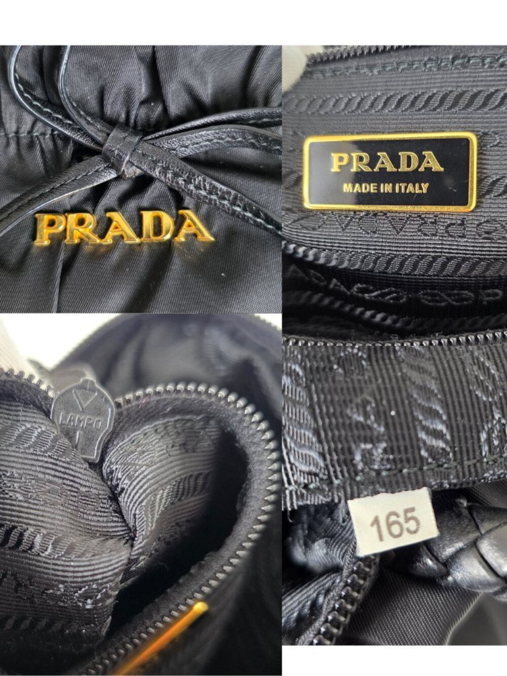 Authenticated Prada Tessuto Bow Two Way Bag - Picture 5 of 17